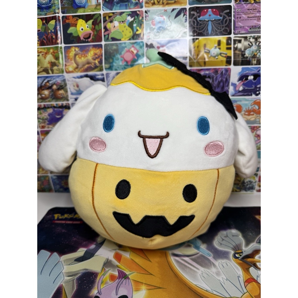 Squishmallows Cinnamoroll Halloween Pumpkin Plush‎ Sanrio 11"